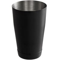 Arcoroc by Chris Adams MT850 Mix Collection 20 oz. Matte Black Stainless Steel Half Size Bar Shaker Tin by Arc Cardinal