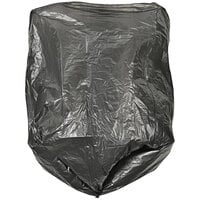 Ex-Cell Kaiser LB-1718 BLK 4-7 Gallon Black Sanitary Napkin Liner Bags for Ex-Cell 205 Receptacles - 1000/Case