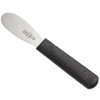 Mercer Culinary M18790 Millennia® 3 1/2" Black Smooth Sandwich Spreader