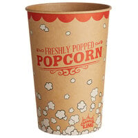Carnival King Kraft 64 oz. Popcorn Bucket - 45/Pack