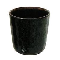 Thunder Group 9753TM Tenmoku Black 8 oz. Melamine Mug - 12/Case