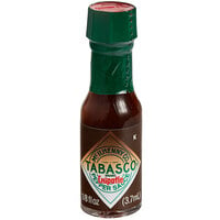 TABASCO® .125 fl. oz. Chipotle Hot Sauce Mini Bottles - 144/Case