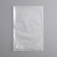 8 inch x 12 inch Quart Size Full Mesh External Vacuum Packaging Pouches / Bags 3 Mil - 50/Pack