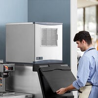Scotsman NS0422A-1 Prodigy Plus Series 22 inch Air Cooled Nugget Ice Machine - 420 lb.