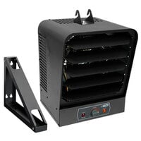 King Electric SKB2005-1-T-B Mountable Electric Heater with Mounting Bracket and Mechanical Thermostat - 208V, 1 Phase, 5 kW