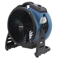 XPOWER FC-150B Brushless DC Motor Rechargeable Whole Room Air Circulator Utility Fan - 1000 CFM; 115V