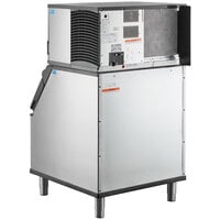 Manitowoc IDT0300A-161 Indigo NXT 30 inch Air Cooled Full Dice Cube Ice Machine / Storage Bin - 115V, 305 lb.