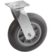 Lavex Industrial 8" Swivel Oversized Caster for Utility Carts