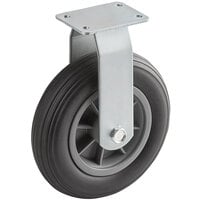 Lavex Industrial 8 inch Rigid Oversized Caster for Utility Carts