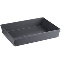 American Metalcraft HCDS1410 14" x 10" Hard Coat Anodized Aluminum Detroit-Style Pizza Pan