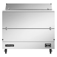 Continental Refrigerator MC4N-SS-D 49 inch Stainless Steel 2 Sided Forced Air Milk Cooler