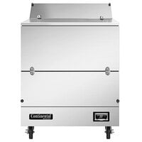 Continental Refrigerator MC3N-SS-S 34 inch Stainless Steel 1 Sided Forced Air Milk Cooler