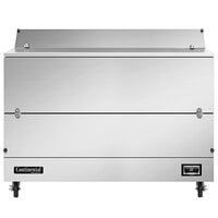 Continental Refrigerator MC5N-SS-D 58 inch Stainless Steel 2 Sided Forced Air Milk Cooler
