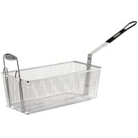 Frymaster 8030024 Equivalent 16 3/4 inch x 8 3/4 inch x 6 inch Fryer Basket with Front Hook