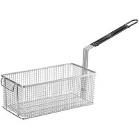 13 1/2" x 7" x 5 3/8" Fryer Basket with Front Hook