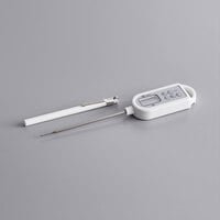 CDN DTW450 ProAccurate 4 1/2" Digital Waterproof Pocket Probe / Dishwasher Thermometer