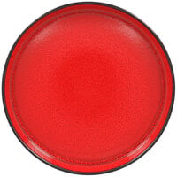 RAK Porcelain FRNODP27RD Fire 10 5/8" Red Deep Porcelain Plate - 6/Case