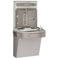 Zurn Elkay EZS8WSLK Light Gray 8 GPH Non-Filtered Bottle Filling Station with Touchless Sensor Activation - 115V - Chilled