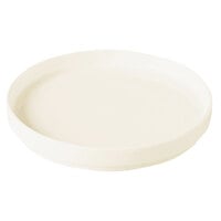 RAK Porcelain NOLD14 Nordic 5 1/2" Warm White Round Rimless Porcelain Plate / Lid - 12/Case