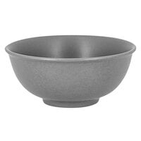 RAK Porcelain SHNNBW12 Shale 9.15 oz. Grey Porcelain Bowl - 12/Case