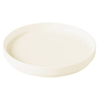 RAK Porcelain NOLD16 Nordic 6 5/16" Warm White Round Rimless Porcelain Plate / Lid - 12/Case