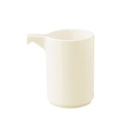 RAK Porcelain NOCR50 Nordic 16.9 oz. Warm White Porcelain Creamer - 6/Case