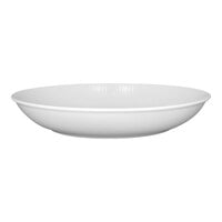 RAK Porcelain Soul 12 1/4" Bright White Embossed Deep Coupe Porcelain Plate - 6/Case