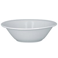 RAK Porcelain HMPASCB16 Helm 10.15 oz. Bright White Embossed Round Porcelain Cereal Bowl - 12/Case