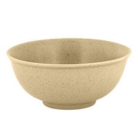 RAK Porcelain GNNNBW10AL Genesis Mat 5.4 oz. Silky Almond Round Porcelain Bowl - 12/Case