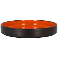 RAK Porcelain FRNODP20OR Fire 7 7/8 inch Orange Deep Porcelain Plate - 6/Case