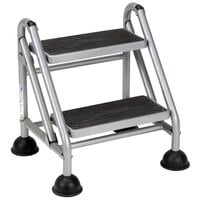 Cosco 11824GGB1 2-Step Commercial Rolling Step Ladder