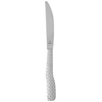 Fortessa 1.5.172.00.005 Cestino 9 3/8 inch 18/10 Stainless Steel Extra Heavy Weight Solid Handle Table Knife - 12/Case