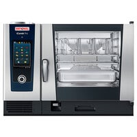Rational iCombi Pro 6 Pan Full-Size Natural Gas Combi Oven - 208/240V, 1 Phase