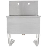 Advance Tabco WSS-14-21 Wall Mounted Utility Sink - 18 inch x 17 1/2 inch