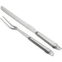 Choice 2-Piece Hollow Stainless Steel Handle Carving Set