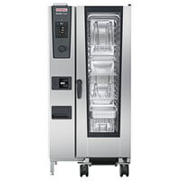 Rational iCombi Classic Single 20-Half Size Natural Gas Combi Oven with ClimaPlus Technology - 208/240V, 1 Phase