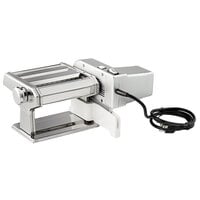 Choice Prep Electric Stainless Steel Hybrid Pasta Machine with 2-Speed Motor - 120V