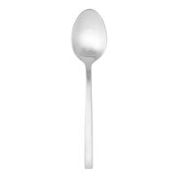 Fortessa 1.5B.165.00.027 Arezzo Brushed 9 5/16" 18/10 Stainless Steel Extra Heavy Weight Serving Spoon - 12/Case