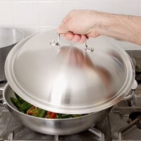 Vollrath 49429 Miramar Display Cookware High Domed Cover / Lid for 49428 13 inch Stir Fry Server