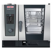 Rational iCombi Classic Single 6-Half Size Natural Gas Combi Oven with ClimaPlus Technology - 120V