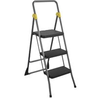 Cosco 11839GGO Commercial Gray 3-Step Folding Step Stool