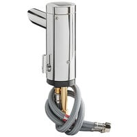 Sloan 3335017 Optima Deck Mounted Sensor Faucet with 4 3/8 inch Spout, 0.5 GPM Aerator, and Solar Power Supply