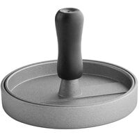 Choice Cast Aluminum Hamburger Press with Wooden Handle