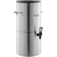 Avantco ITD5-GRD-MV 5 Gallon Round Iced Tea Dispenser with Stainless Steel Valve