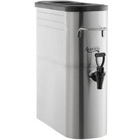 Avantco ITD4-GS-MV 4 Gallon Slim Iced Tea Dispenser with Stainless Steel Valve