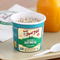 Bob's Red Mill Classic Gluten-Free Organic Single Serving Oatmeal Cup - 12/Case