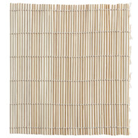 Emperor's Select 9 1/2" x 9 1/2" Natural Bamboo Sushi Rolling Mat