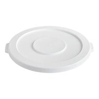 Baker's Lane 32 Gallon / 510 Cup White Round Ingredient Bin Lid