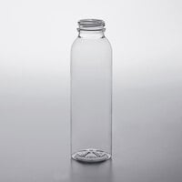 12 oz. Round Clear PET Juice Bottle - 210/Bag