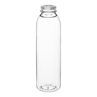 12 oz. Round Clear PET Juice Bottle - 210/Bag